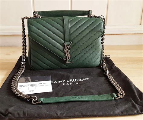 yves saint laurent bag green|yves saint laurent equestrian.